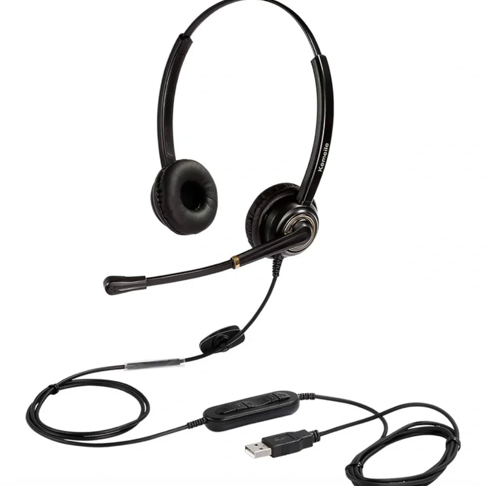 Telekonnectors Black USB Headset